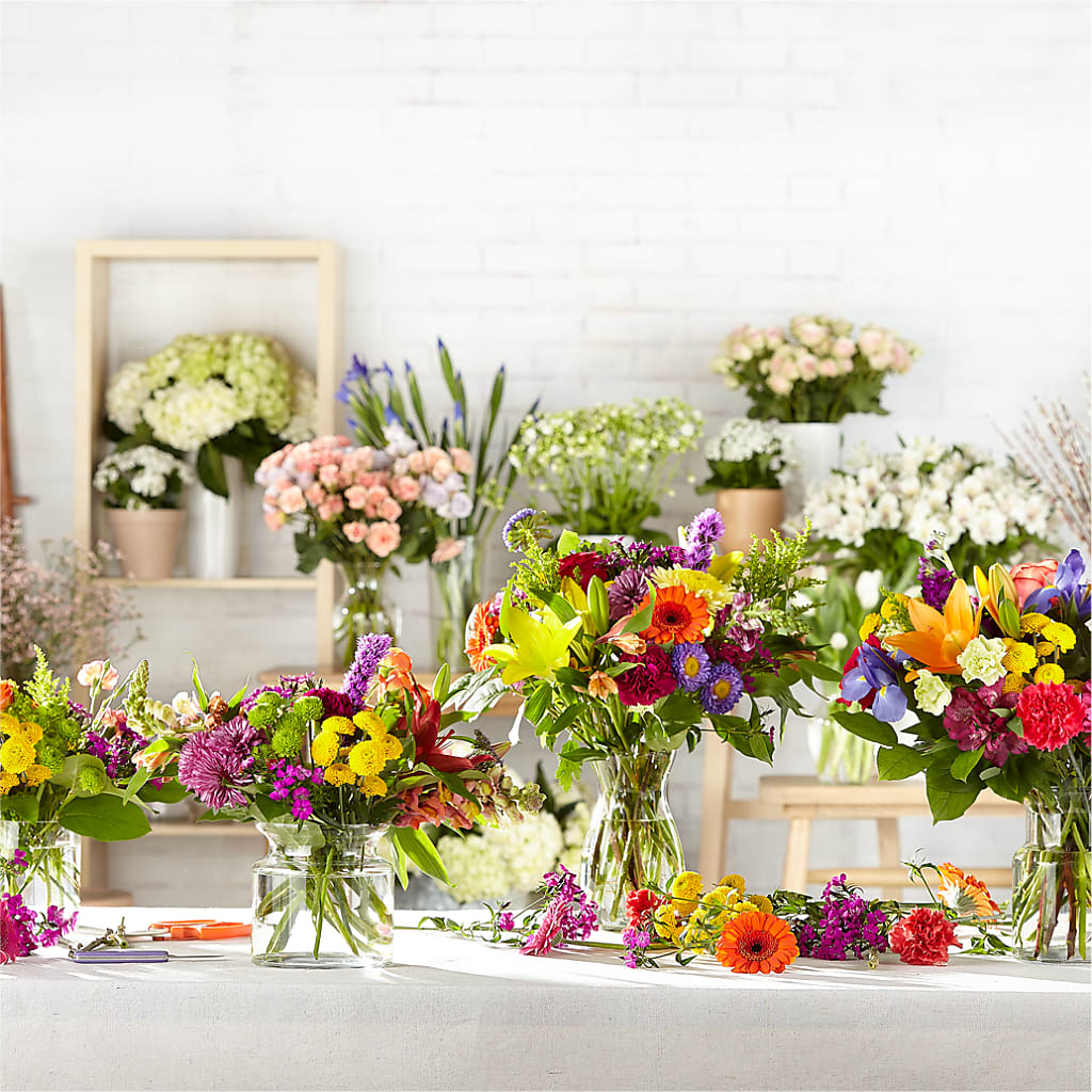 Bold & Bright – A Florist Original – Illusion Flower Shop, Houston TX
