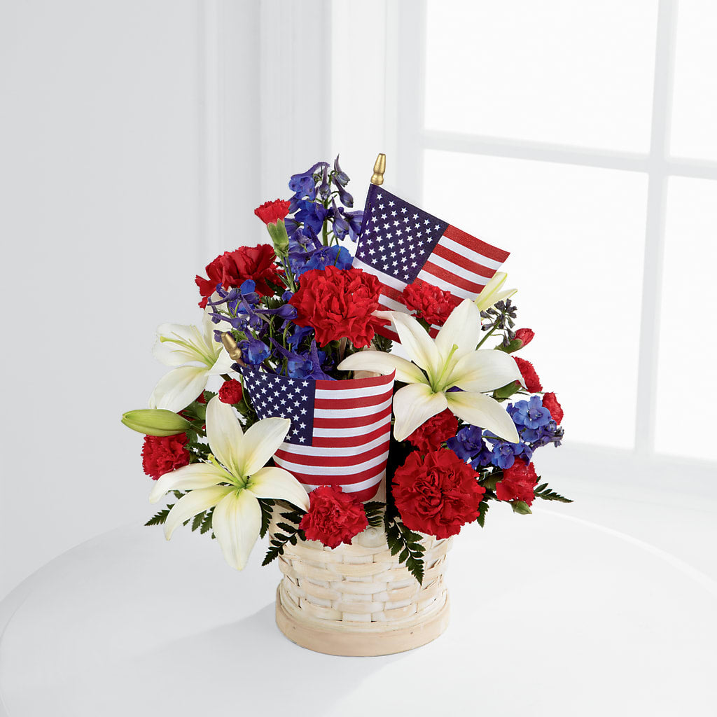 American Glory Bouquet – Illusion Flower Shop, Houston TX