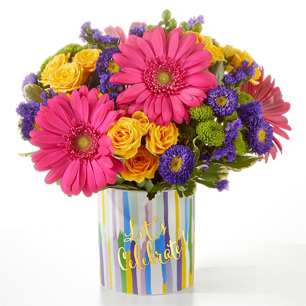 Cheers to You Bouquet – Illusion Flower Shop, Houston TX