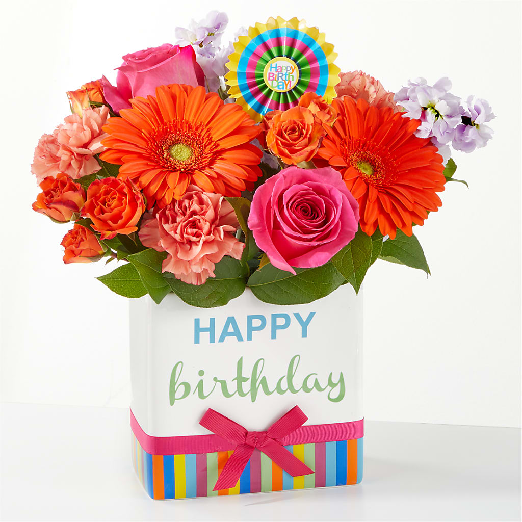 Birthday Surprise Bouquet – Illusion Flower Shop, Houston TX