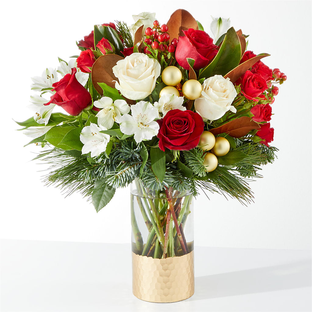 Joy & Jolly Bouquet – Illusion Flower Shop, Houston TX