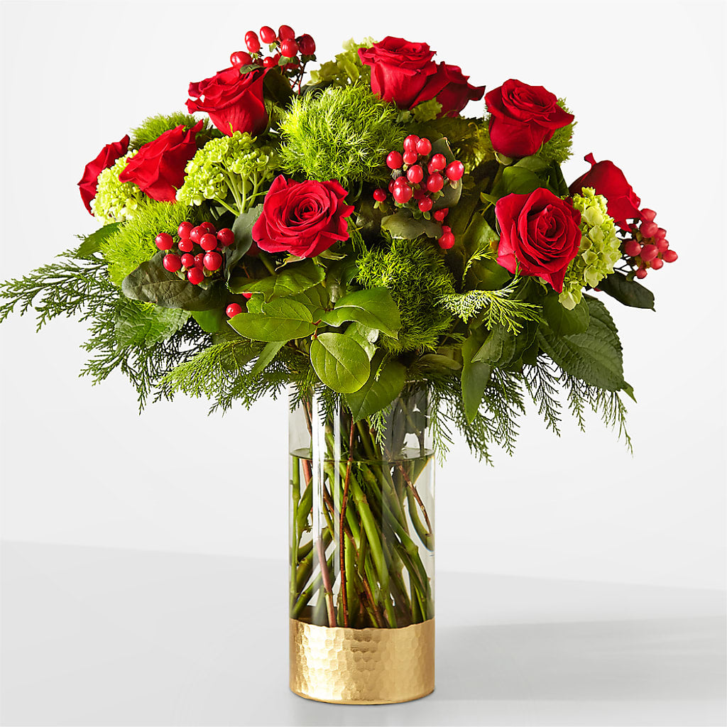 Plaid Throw Bouquet – Illusion Flower Shop, Houston TX