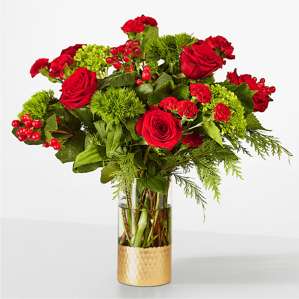 Plaid Throw Bouquet – Illusion Flower Shop, Houston TX
