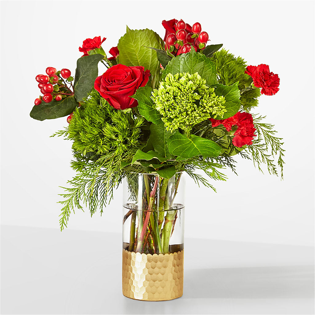 Plaid Throw Bouquet – Illusion Flower Shop, Houston TX