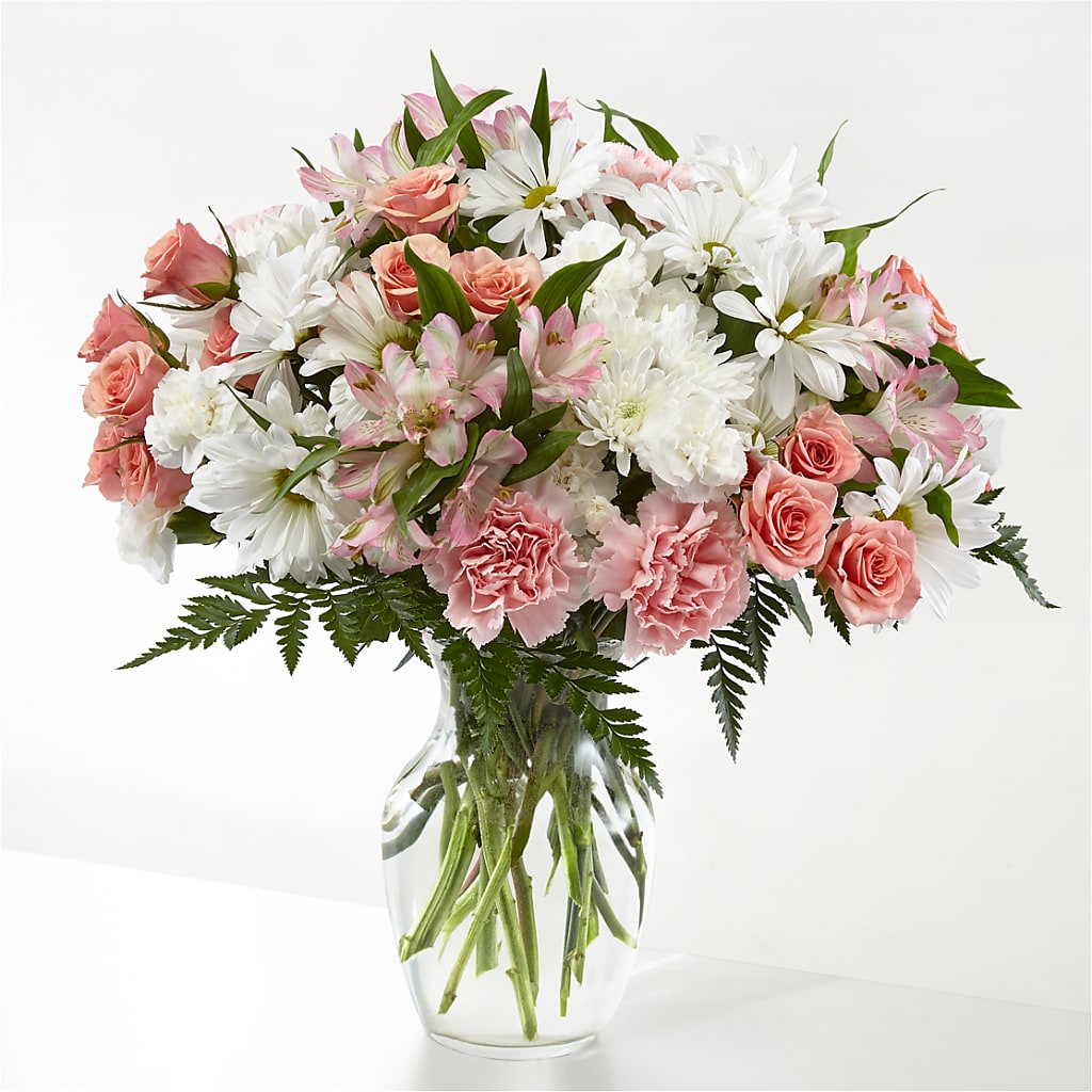 Blush Crush Bouquet – Illusion Flower Shop, Houston TX