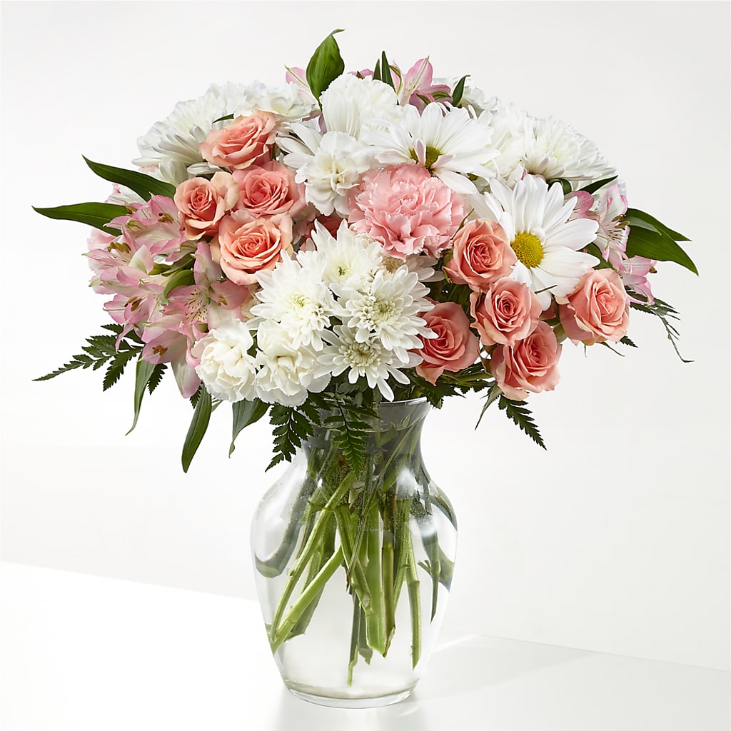 Blush Crush Bouquet – Illusion Flower Shop, Houston TX