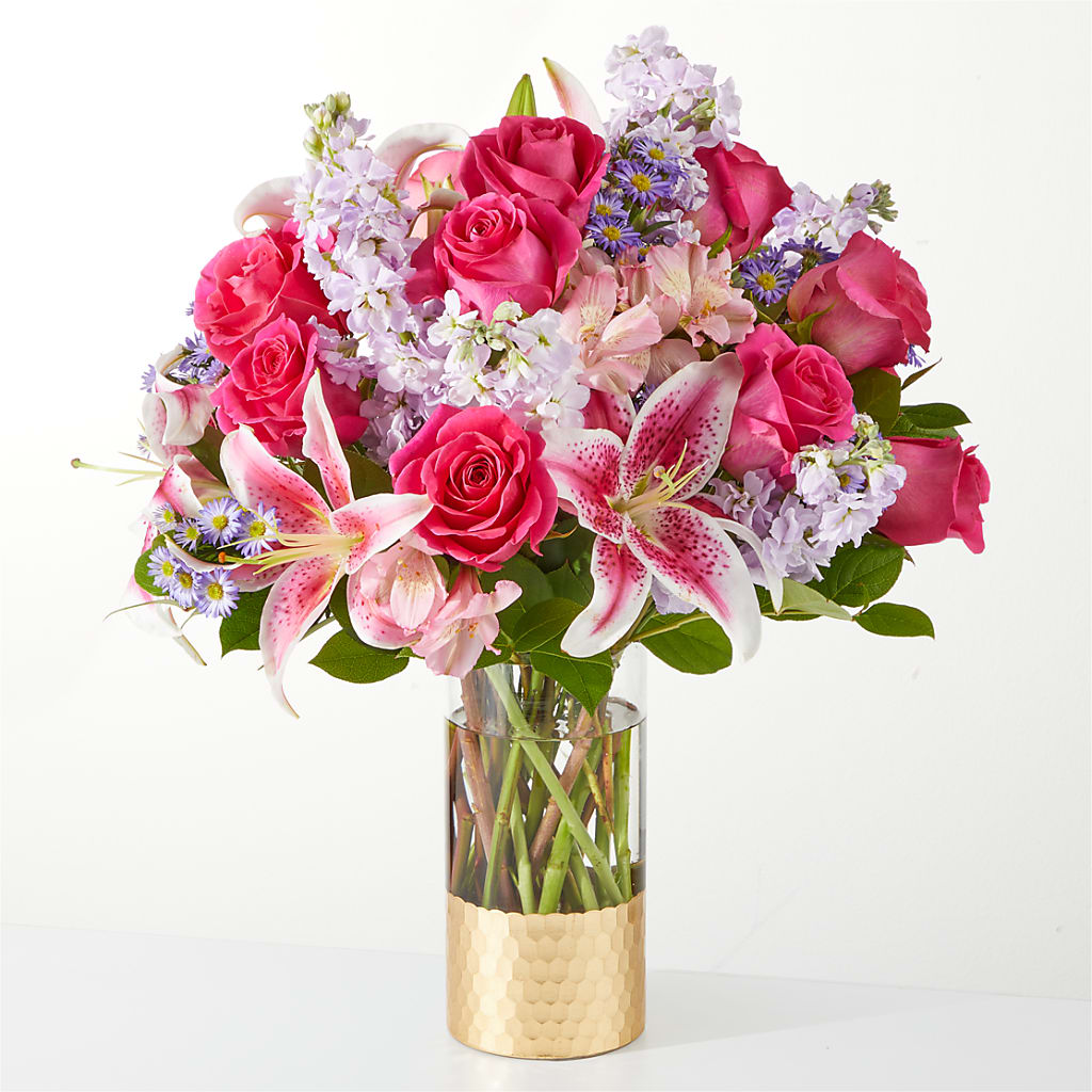 Pressing Petals Bouquet – Illusion Flower Shop, Houston TX