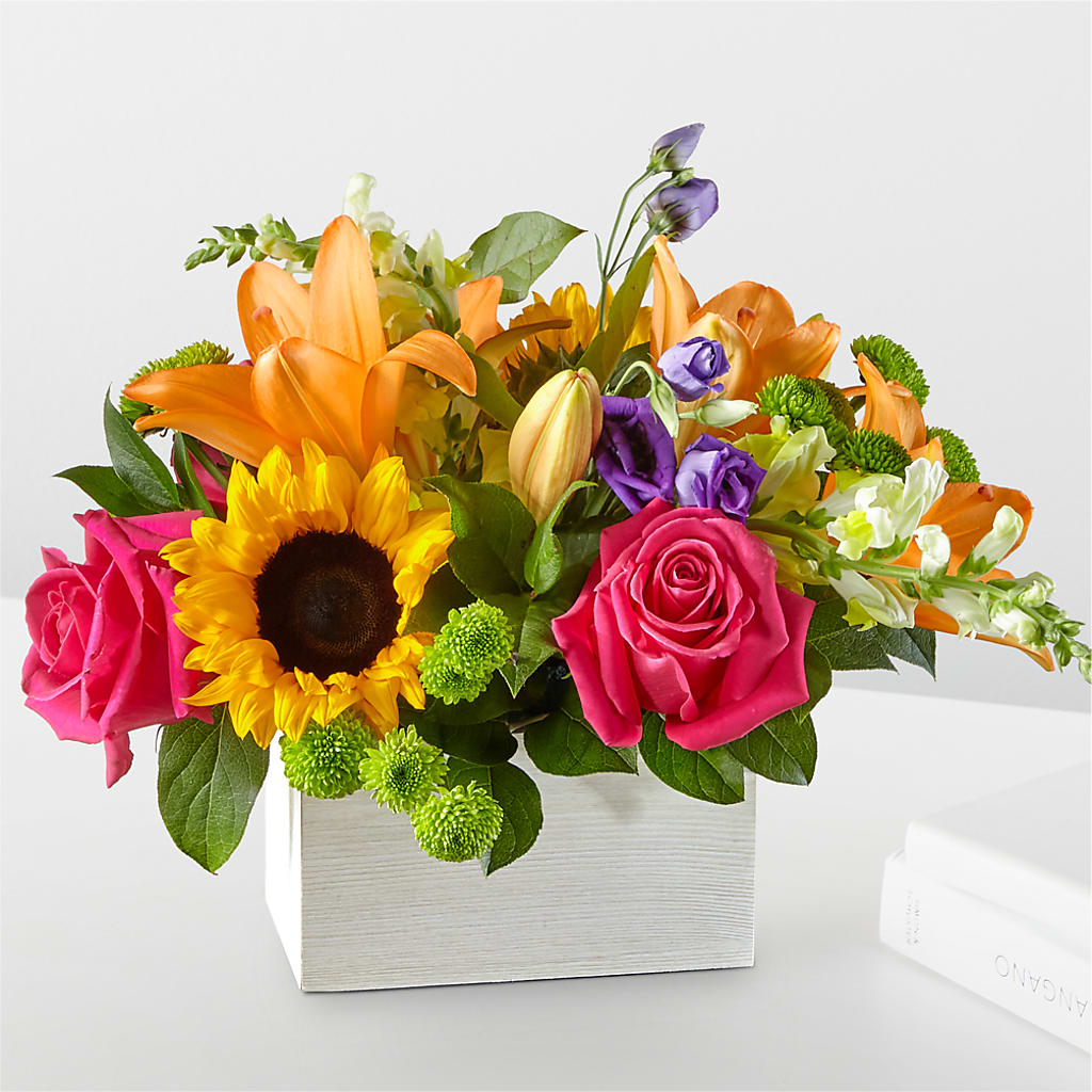 Best Day Box Bouquet – Illusion Flower Shop, Houston TX