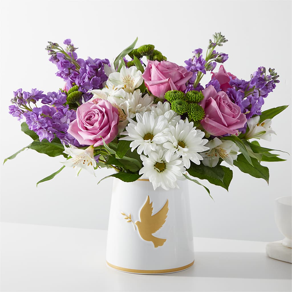 Garden of Peace Bouquet – Illusion Flower Shop, Houston TX