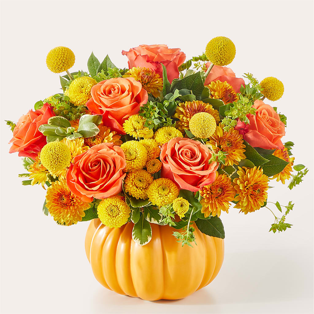 Gourdgeous Pumpkin – Illusion Flower Shop, Houston TX