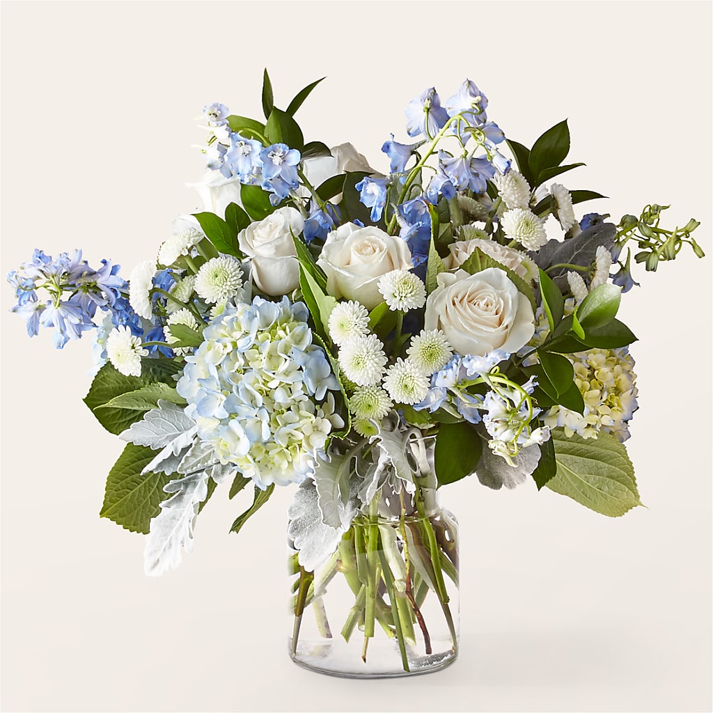 Clear Skies Bouquet – Illusion Flower Shop, Houston TX