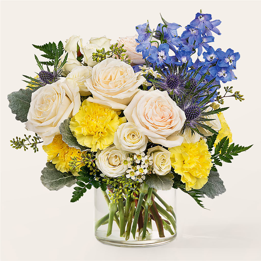 Lemon Sorbet Bouquet – Illusion Flower Shop, Houston TX