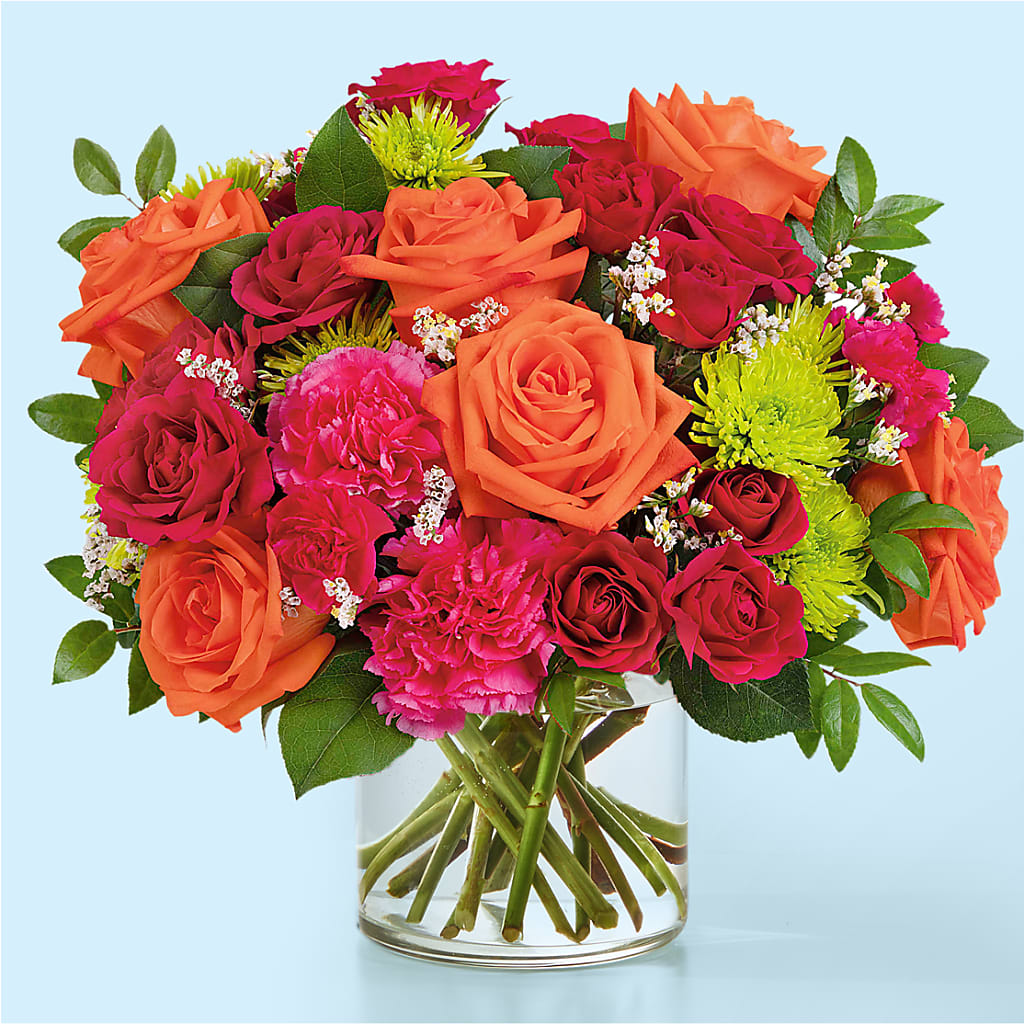 Colorful Carnival Bouquet – Illusion Flower Shop, Houston TX