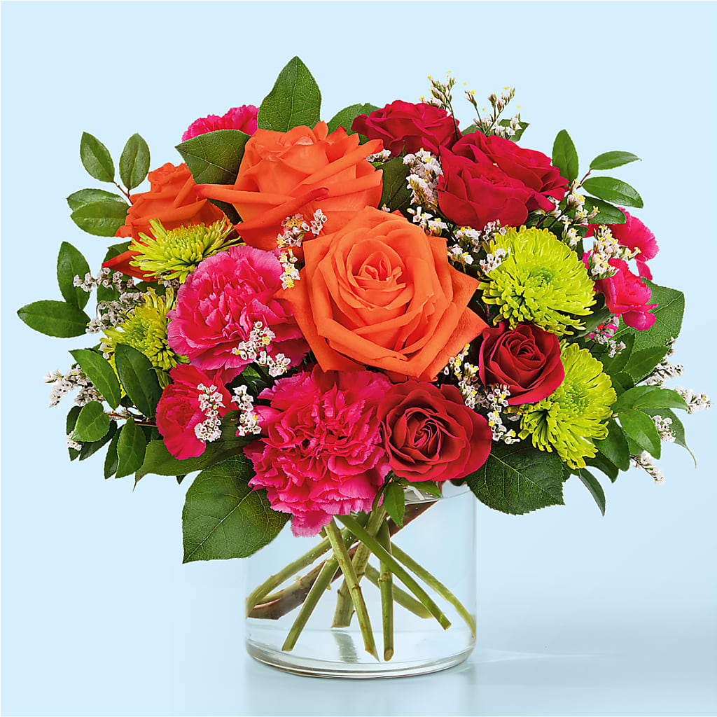 Colorful Carnival Bouquet – Illusion Flower Shop, Houston TX