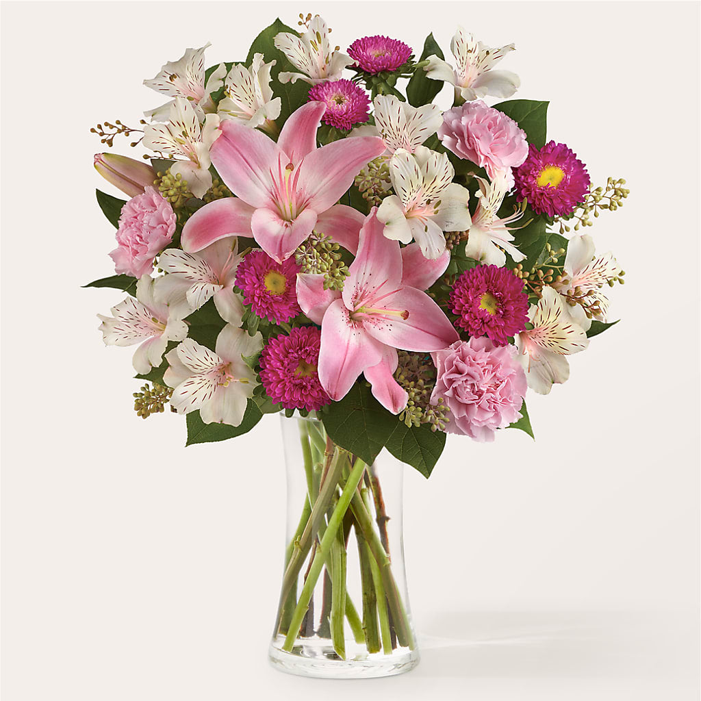 Feeling Fuchsia Bouquet – Illusion Flower Shop, Houston TX