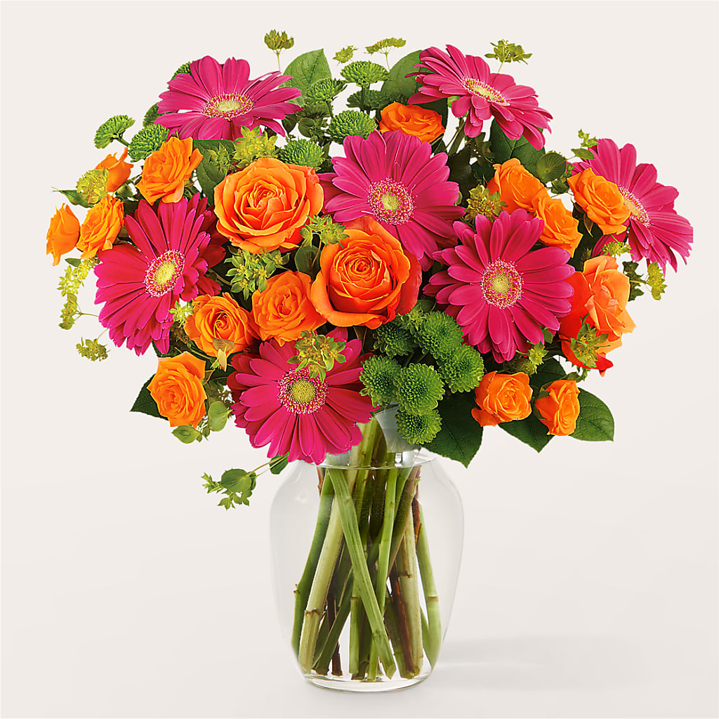 Zest for Life Bouquet – Illusion Flower Shop, Houston TX