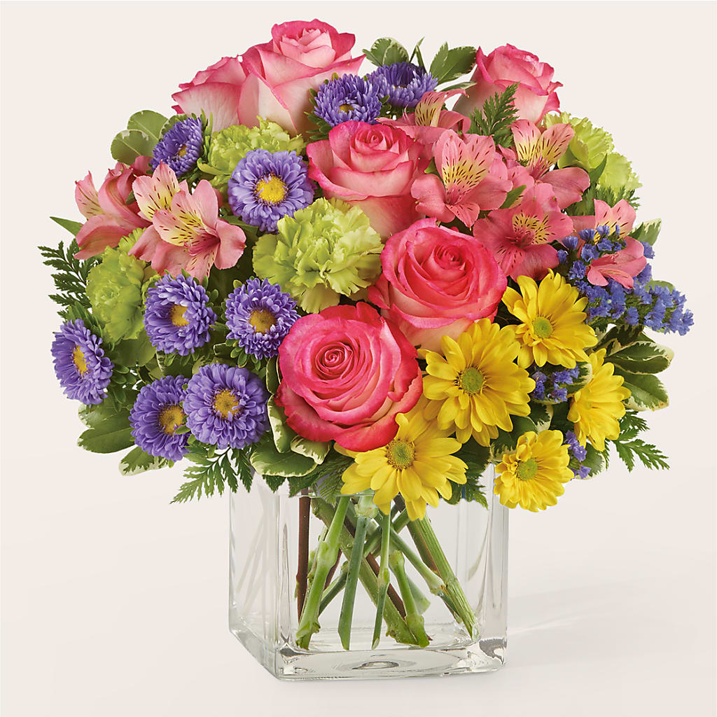Candy Jar Bouquet – Illusion Flower Shop, Houston TX