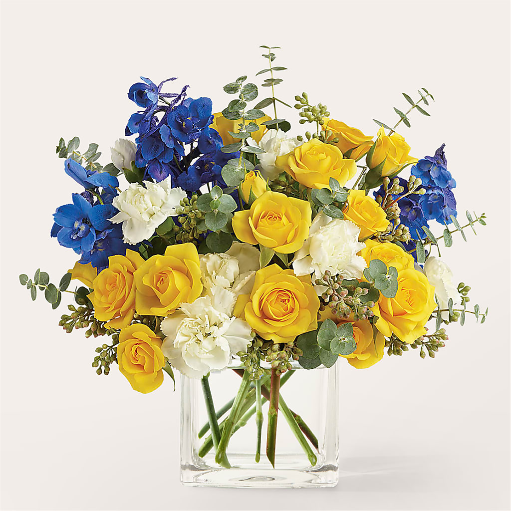 Sparkling Citrine Bouquet – Illusion Flower Shop, Houston TX
