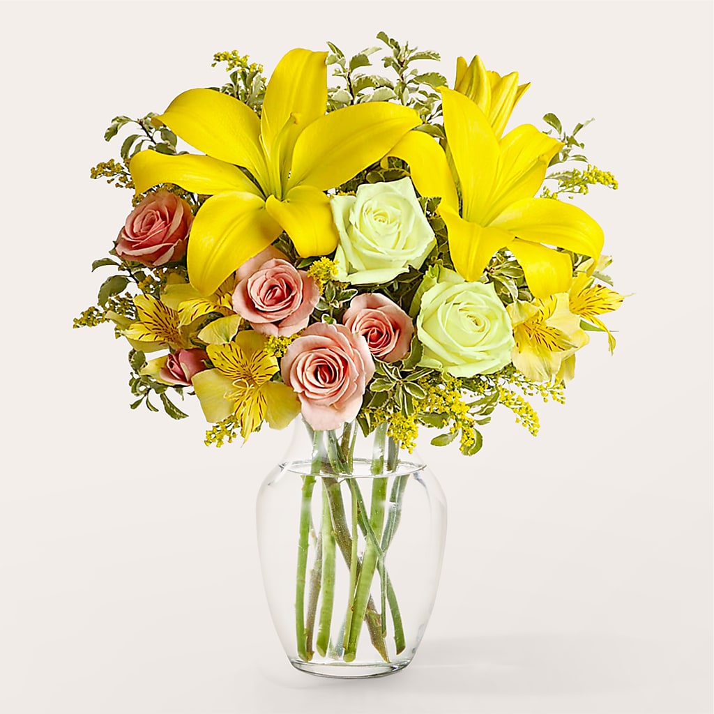 Sunburst Bouquet – Illusion Flower Shop, Houston TX