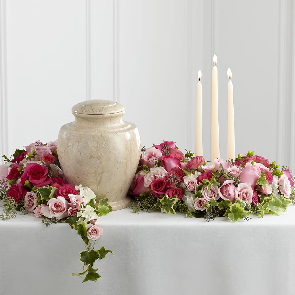 Remembrance Arrangement – Illusion Flower Shop, Houston TX