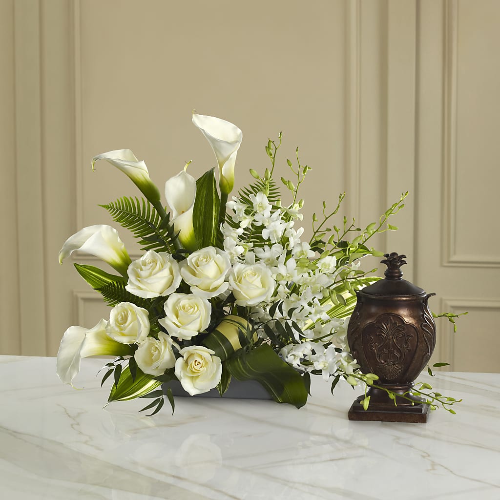 At Peace Arrangement – Illusion Flower Shop, Houston TX