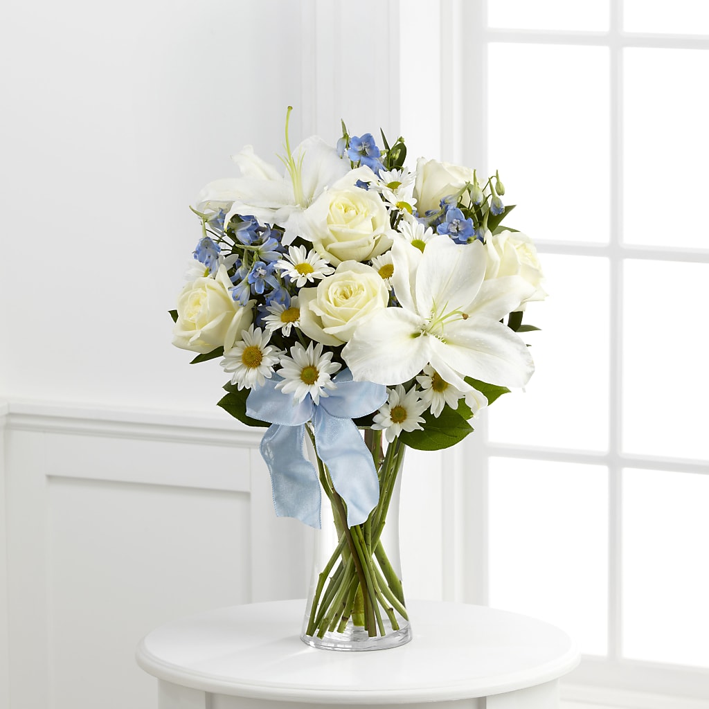 Sweet Peace Bouquet – Illusion Flower Shop, Houston TX