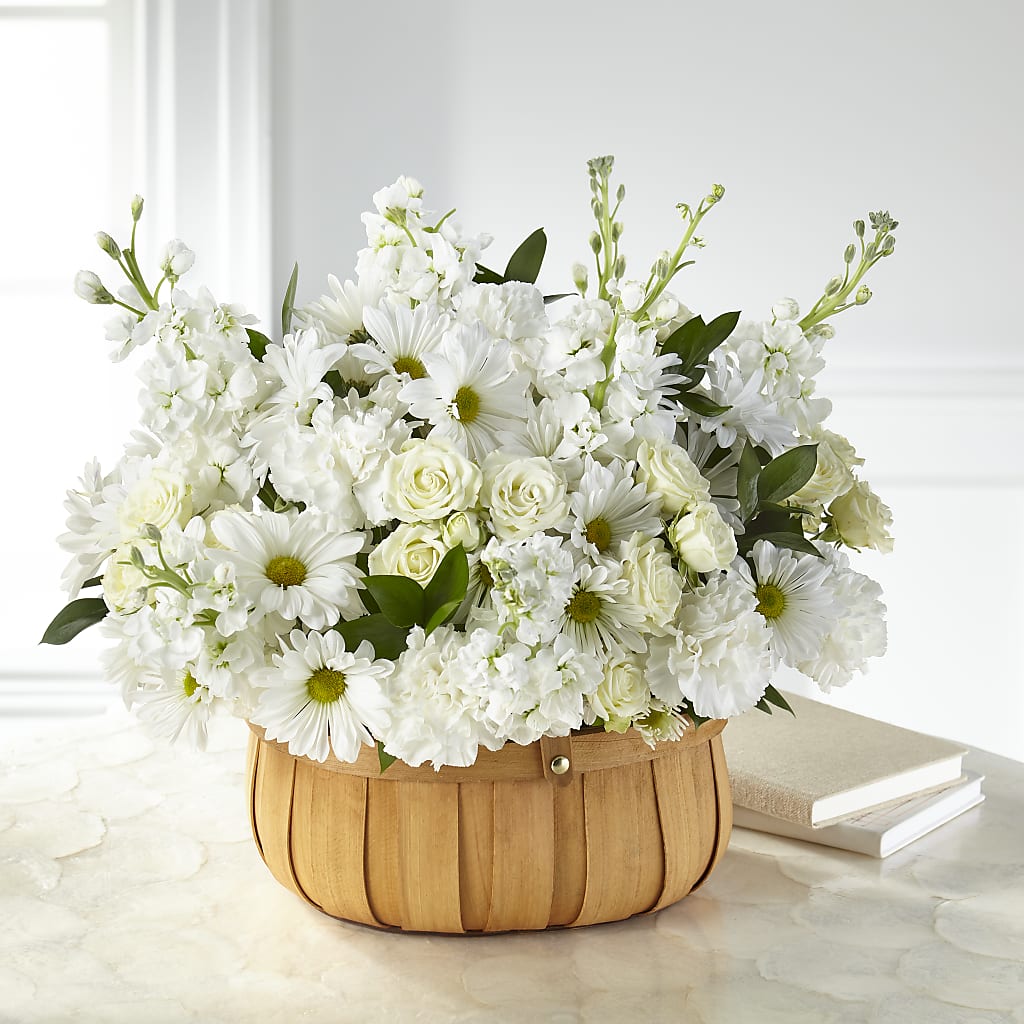 Graceful Garden Basket – Illusion Flower Shop, Houston TX