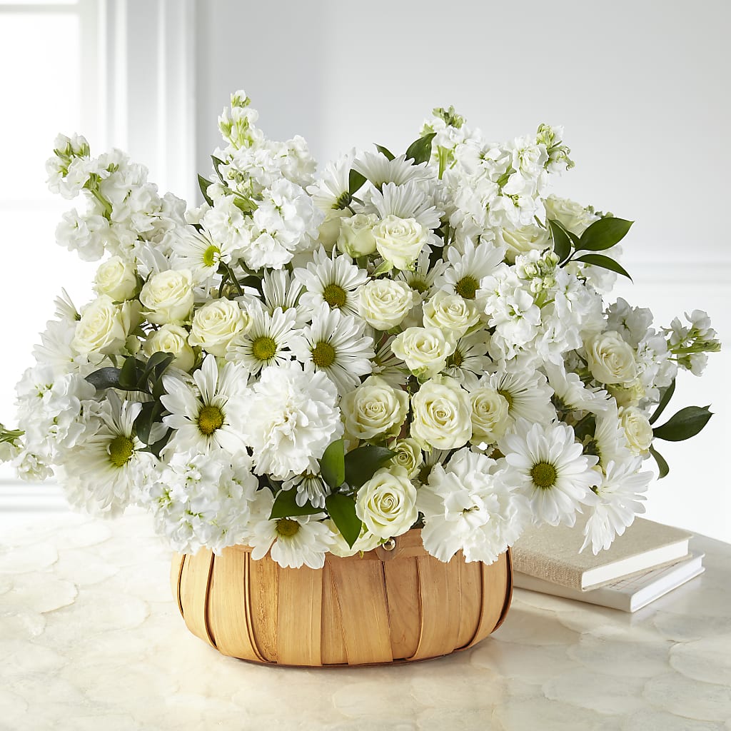 Graceful Garden Basket – Illusion Flower Shop, Houston TX