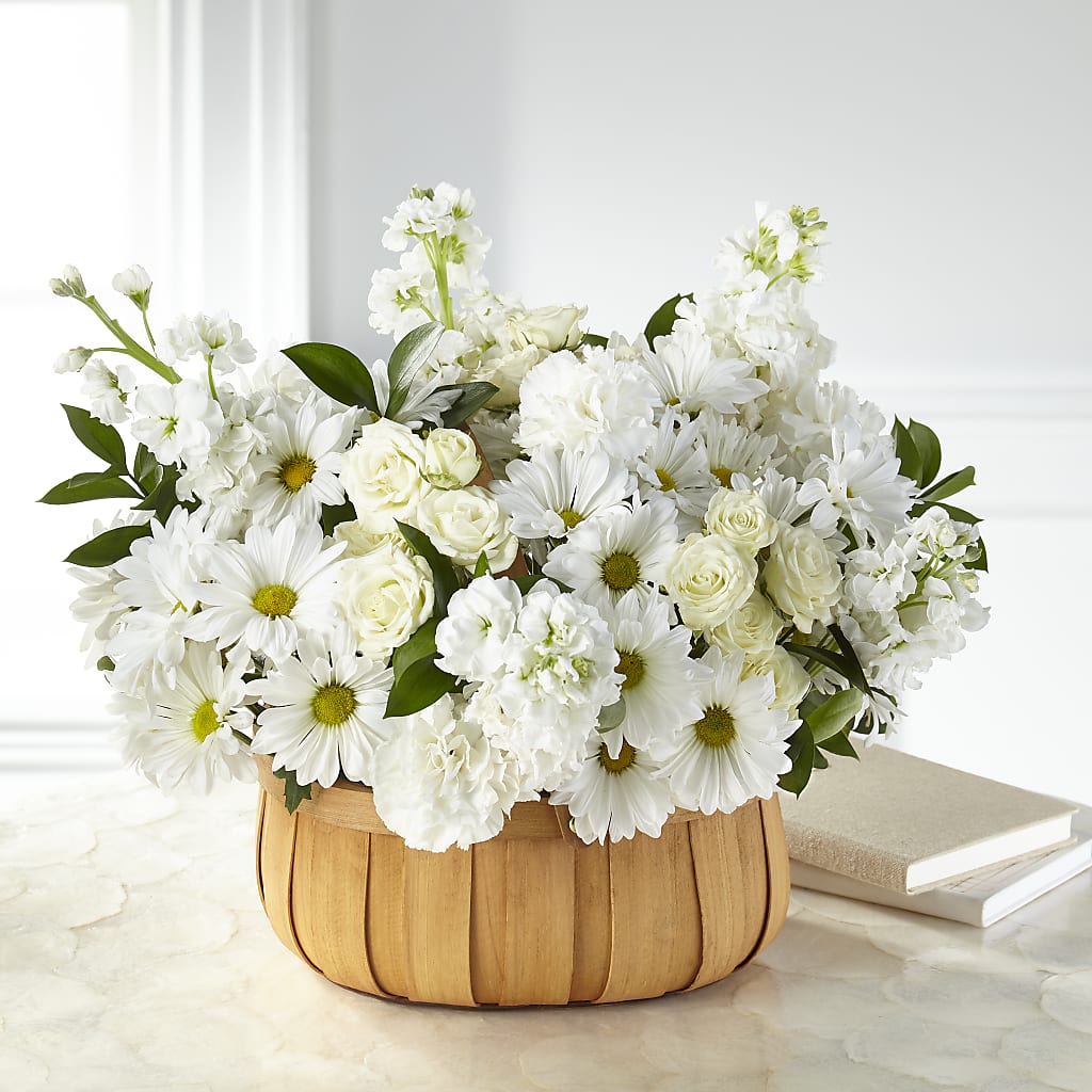 Graceful Garden Basket – Illusion Flower Shop, Houston TX