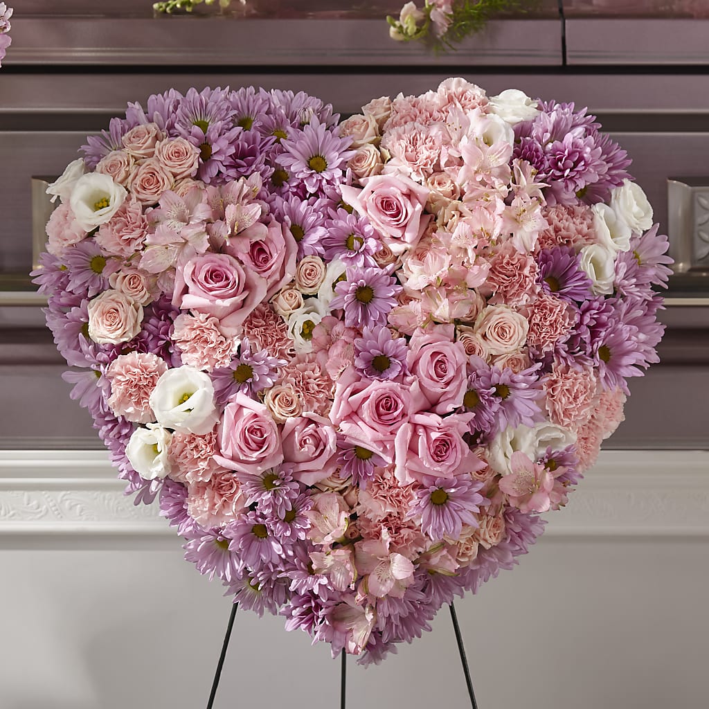 Heaven's Light Heart – Illusion Flower Shop, Houston TX