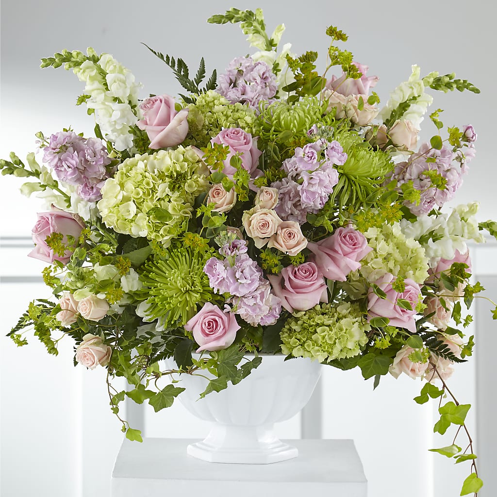 Radiant Embrace Arrangement – Illusion Flower Shop, Houston TX