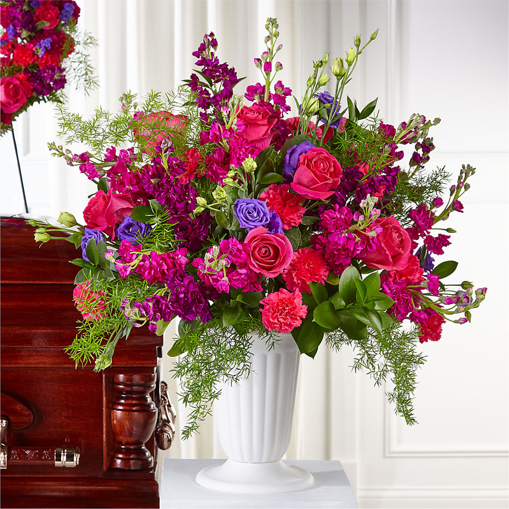Eternal Day Arrangement – Illusion Flower Shop, Houston TX