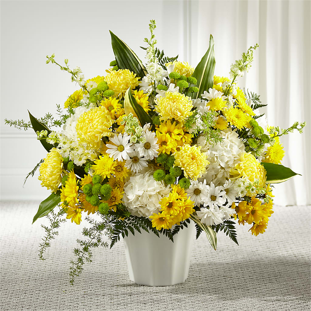 Unity & Grace Floor Basket – Illusion Flower Shop, Houston TX