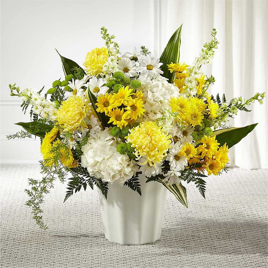 Unity & Grace Floor Basket – Illusion Flower Shop, Houston TX