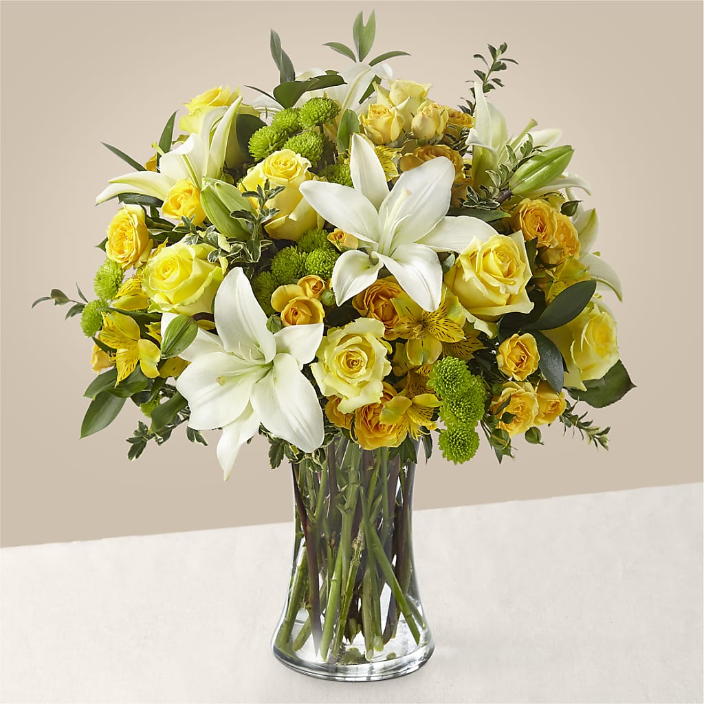 Hope & Serenity Bouquet – Illusion Flower Shop, Houston TX