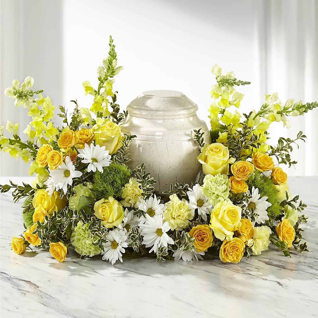 Graceful Love Cremation Adornment – Illusion Flower Shop, Houston TX
