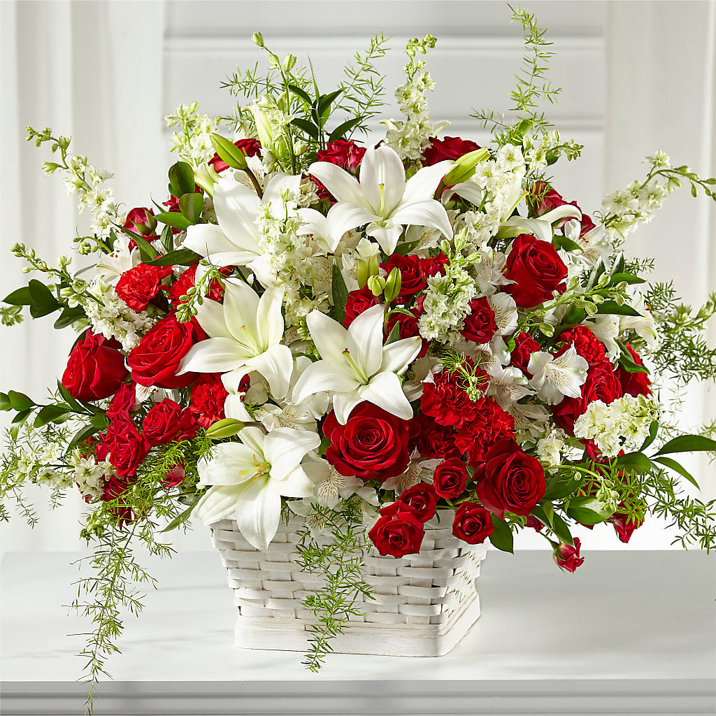 Sentiments of Love Arrangement – Illusion Flower Shop, Houston TX