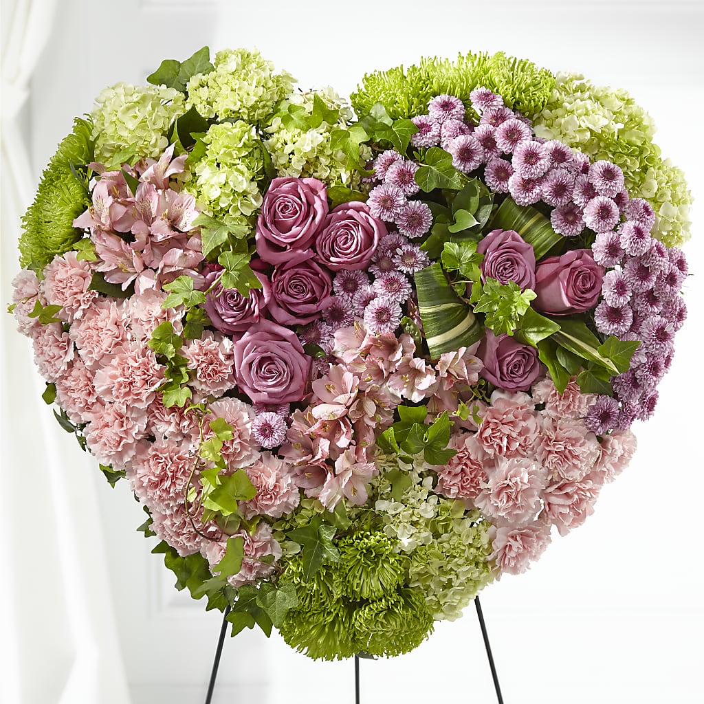 Heartwarming Standing Heart – Illusion Flower Shop, Houston TX