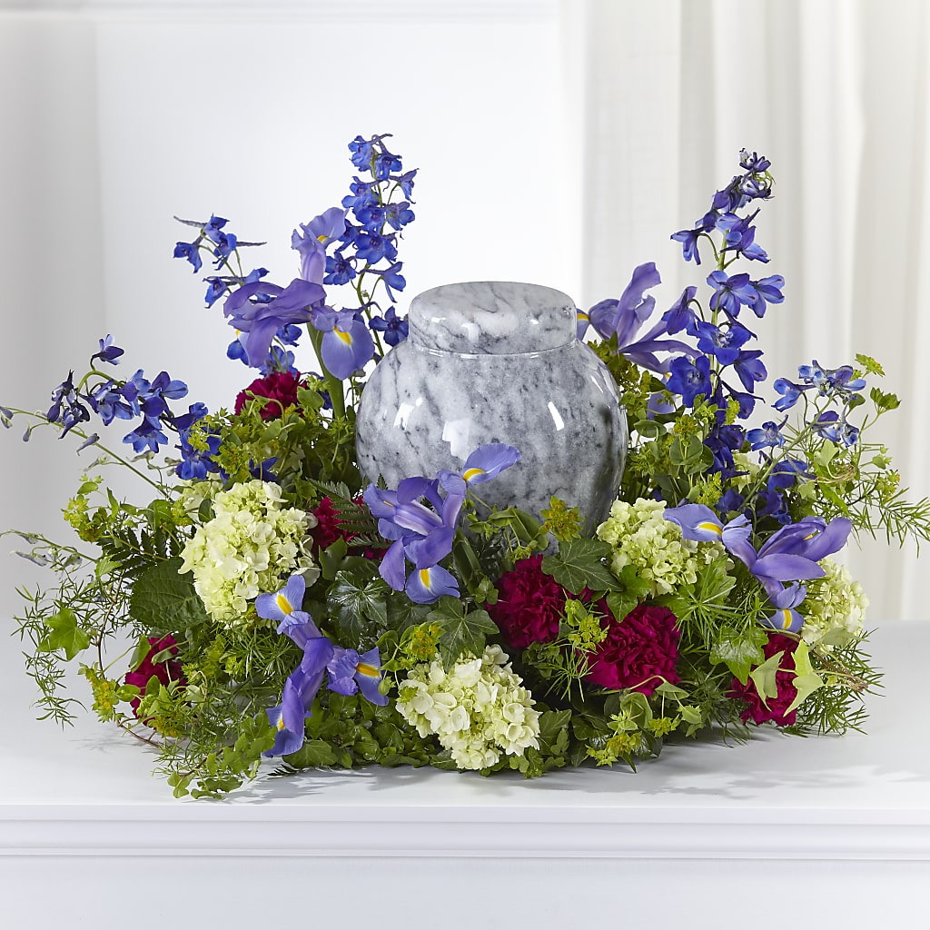 Forever Remembered Cremation Adornment – Illusion Flower Shop, Houston TX