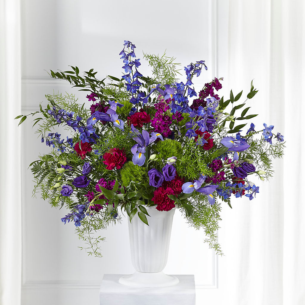 Memorial of Life Arrangement – Illusion Flower Shop, Houston TX