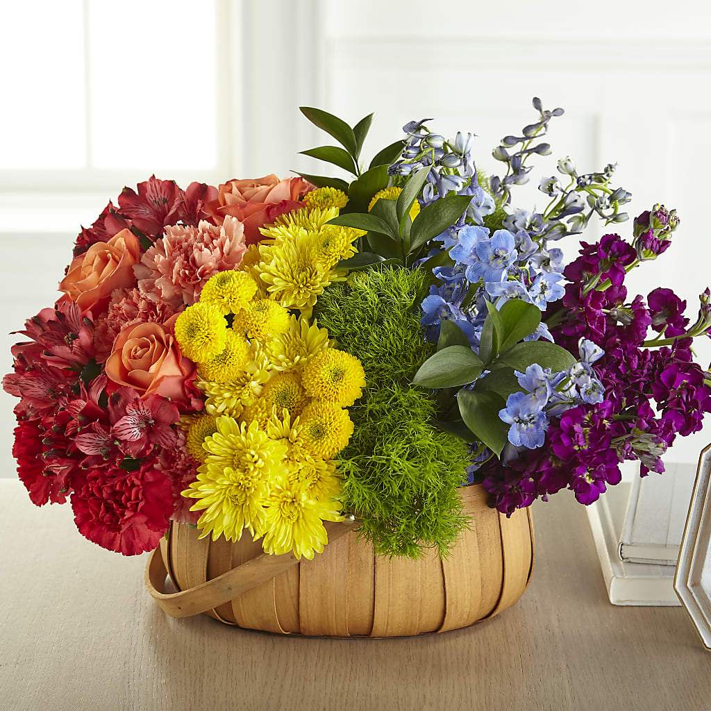 Prideful Basket – Illusion Flower Shop, Houston TX