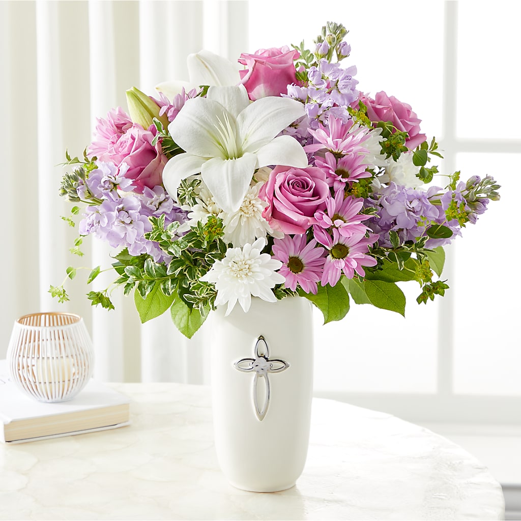Sacred Space Bouquet – Illusion Flower Shop, Houston TX