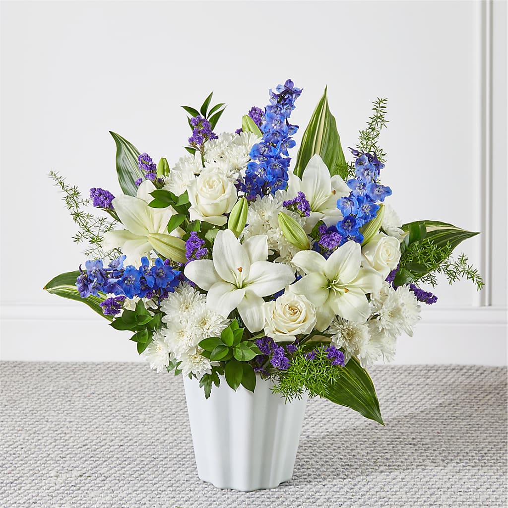 Take Comfort Floor Basket – Illusion Flower Shop, Houston TX