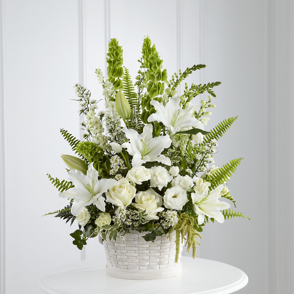 In Our Thoughts Arrangement – Illusion Flower Shop, Houston TX