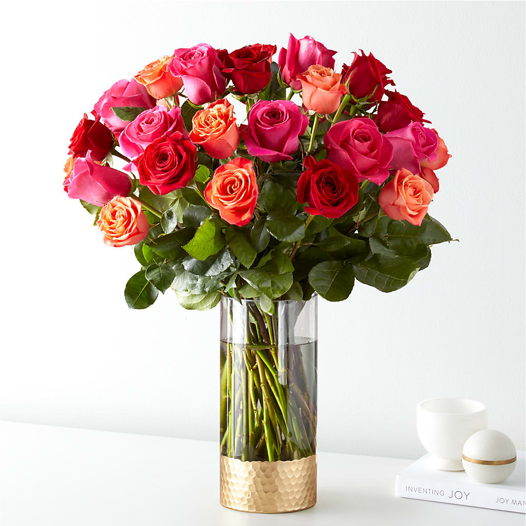 Ever After Rose Bouquet – Illusion Flower Shop, Houston TX