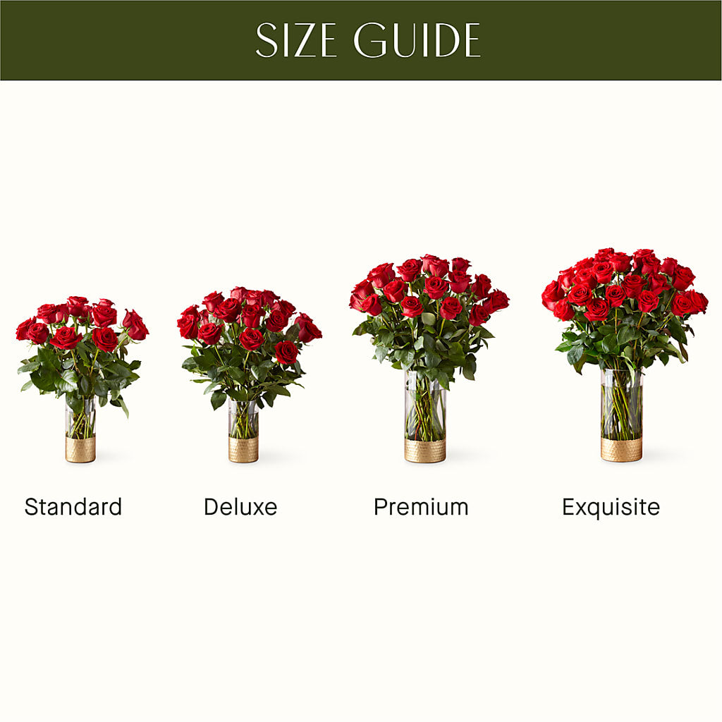 Classic Love Red Rose Bouquet – Illusion Flower Shop, Houston TX