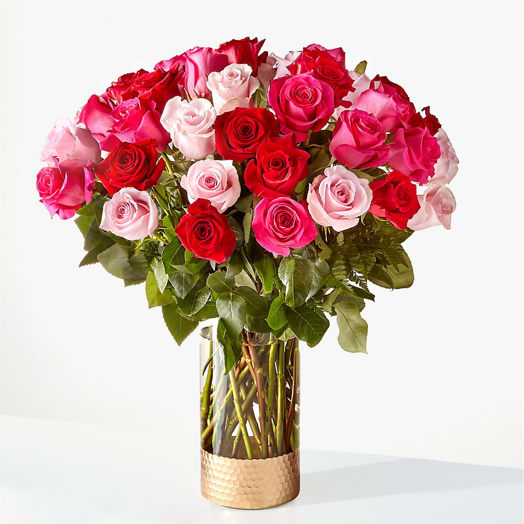 Love Notes Rose Bouquet – Illusion Flower Shop, Houston TX