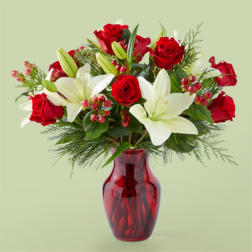 Evergreen Delight Bouquet – Illusion Flower Shop, Houston TX