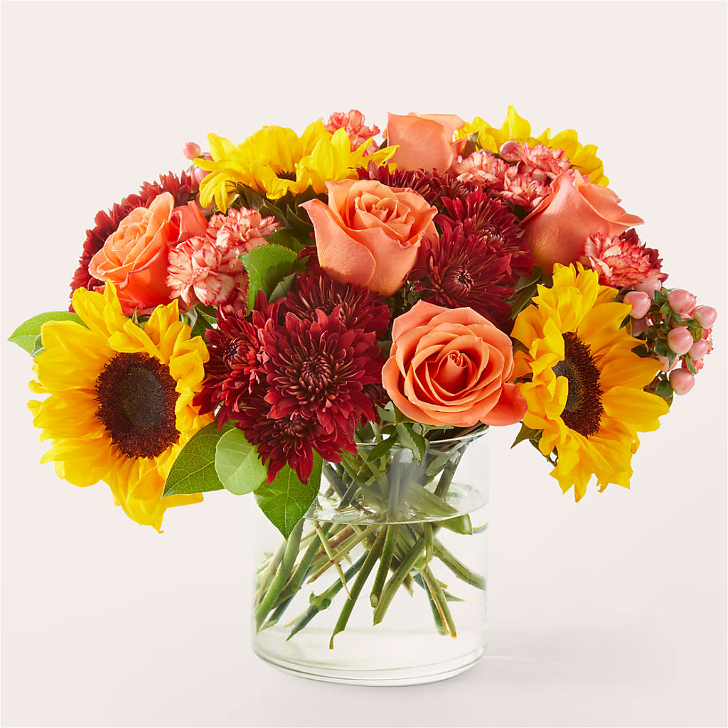 September Sunset Bouquet – Illusion Flower Shop, Houston TX