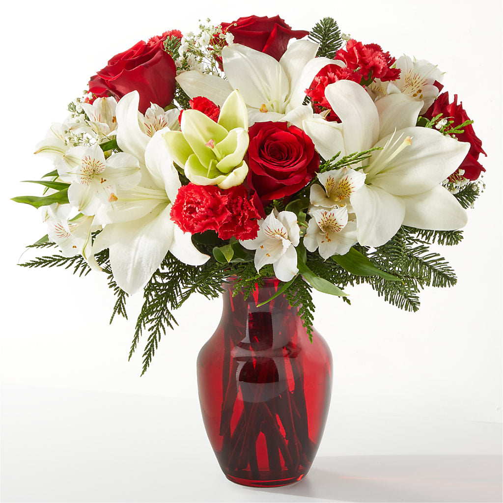 Holiday Season Bouquet – Illusion Flower Shop, Houston TX